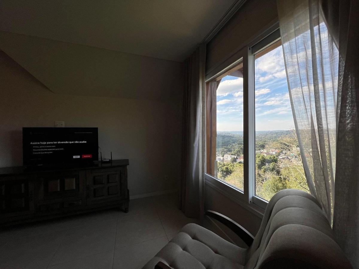 Vista 161 Apto Em Gramado Com Vista Espetacular ภายนอก รูปภาพ