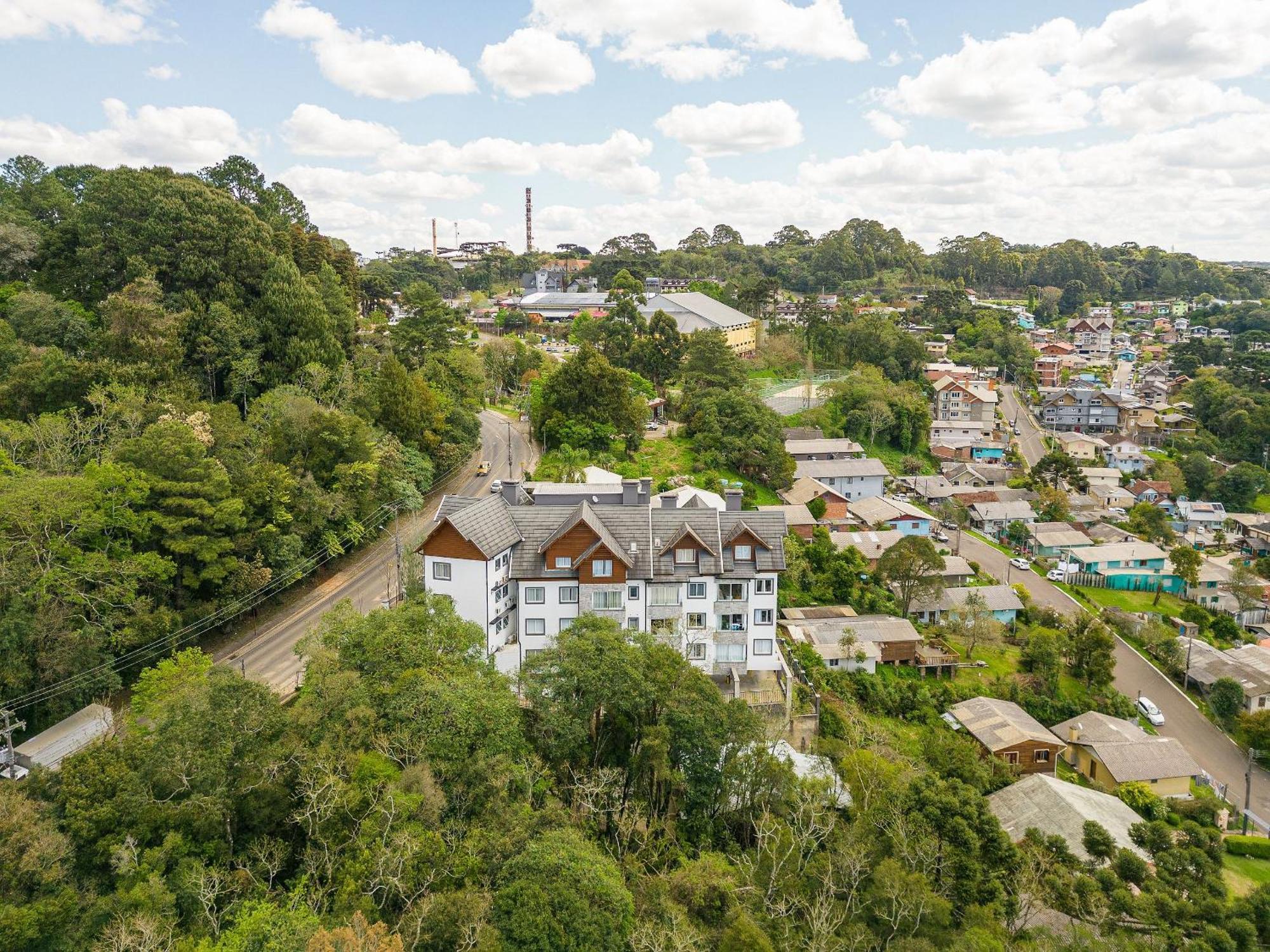 Vista 161 Apto Em Gramado Com Vista Espetacular ภายนอก รูปภาพ
