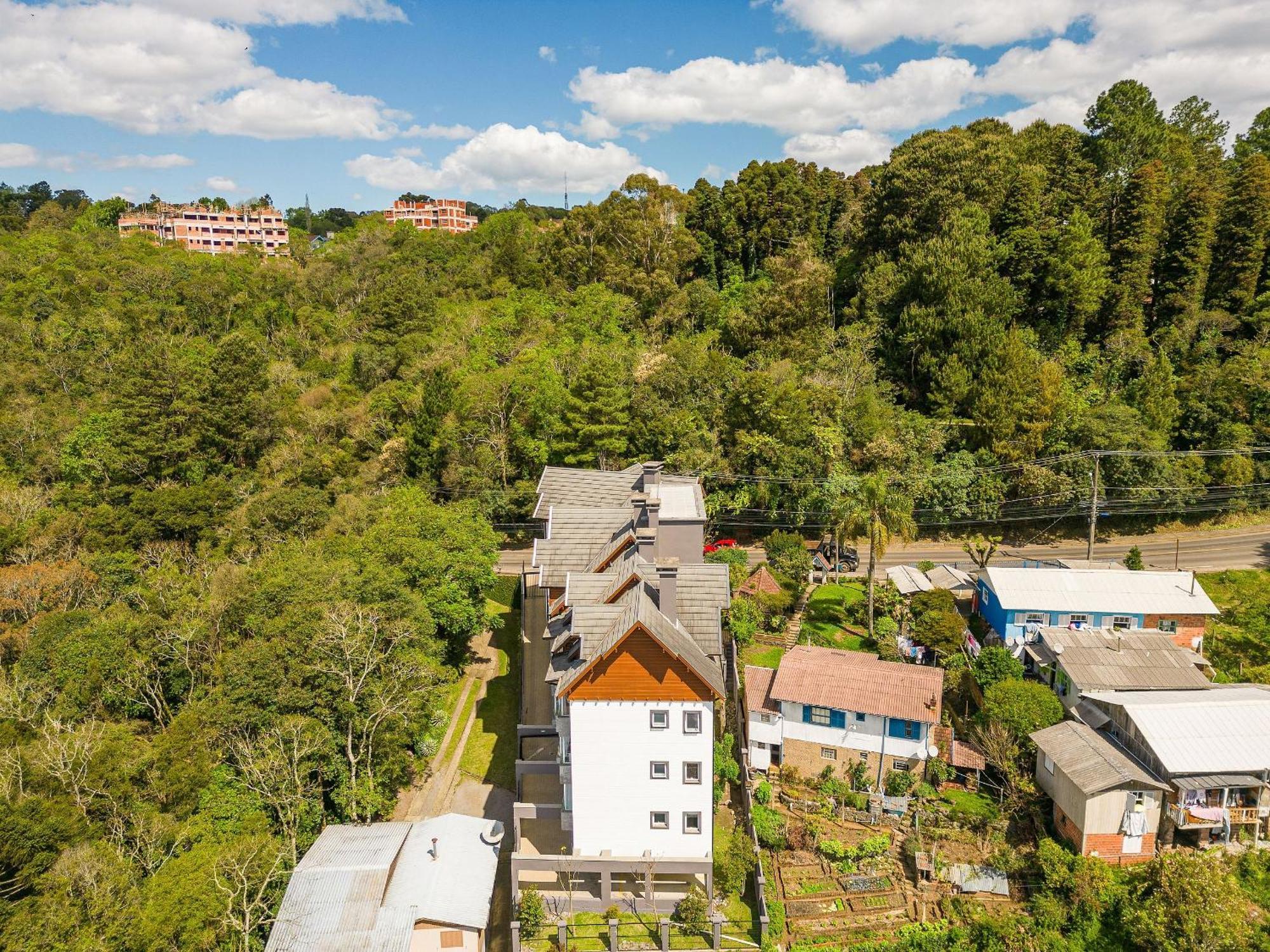 Vista 161 Apto Em Gramado Com Vista Espetacular ภายนอก รูปภาพ