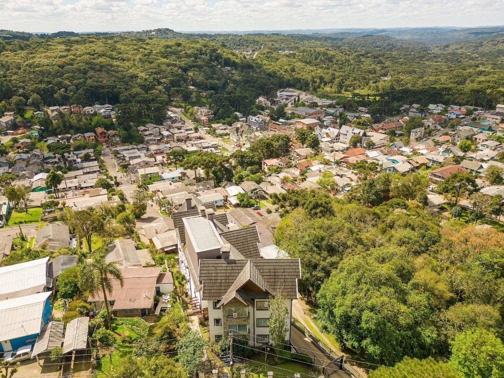Vista 161 Apto Em Gramado Com Vista Espetacular ภายนอก รูปภาพ