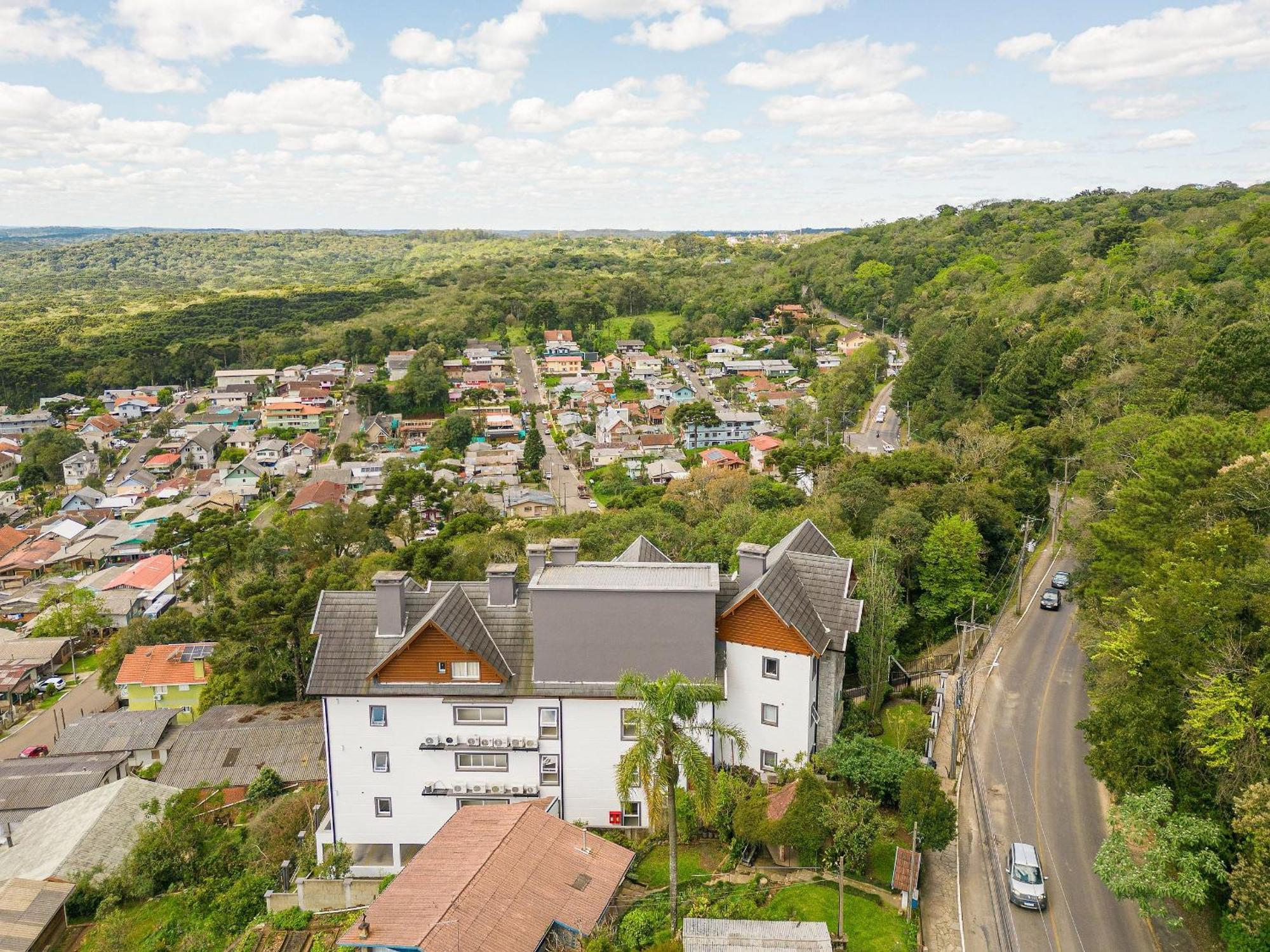 Vista 161 Apto Em Gramado Com Vista Espetacular ภายนอก รูปภาพ